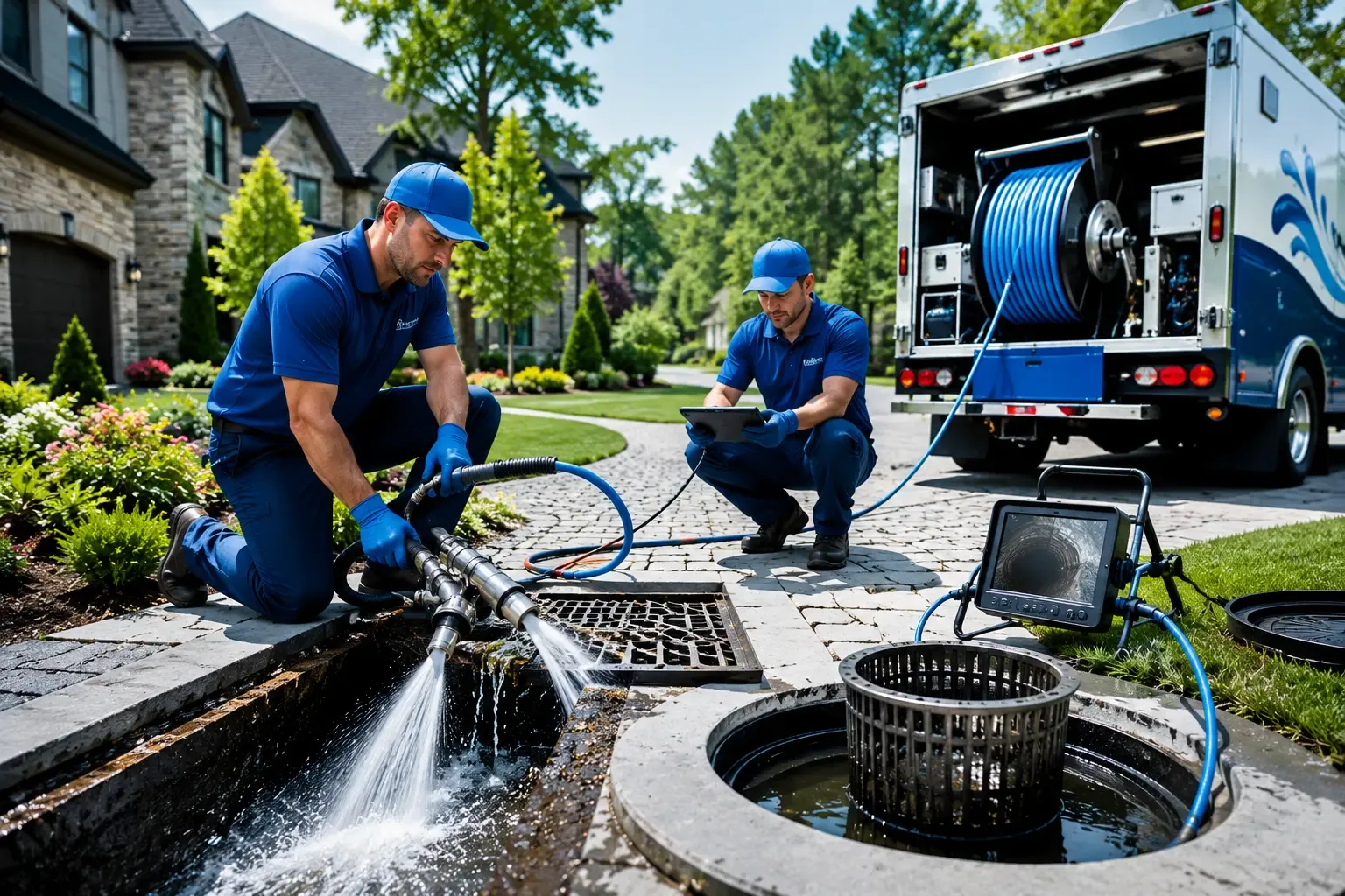 Local outdoor drain cleaning professionals in Badger, AK